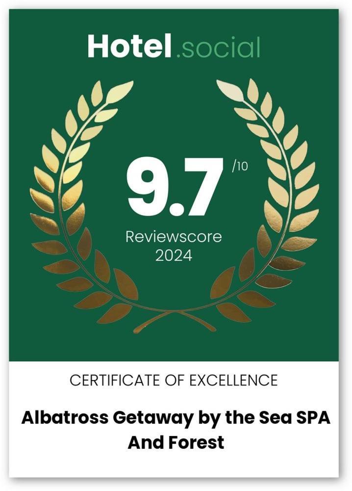 Albatross Getaway By The Sea, Spa And Forest With A Terrace Кестерциемс Экстерьер фото